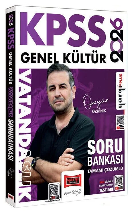 Yargı Yayınları 2026 KPSS Vatandaşlık Soru Bankası Çözümlü (Özgür Özkınık)