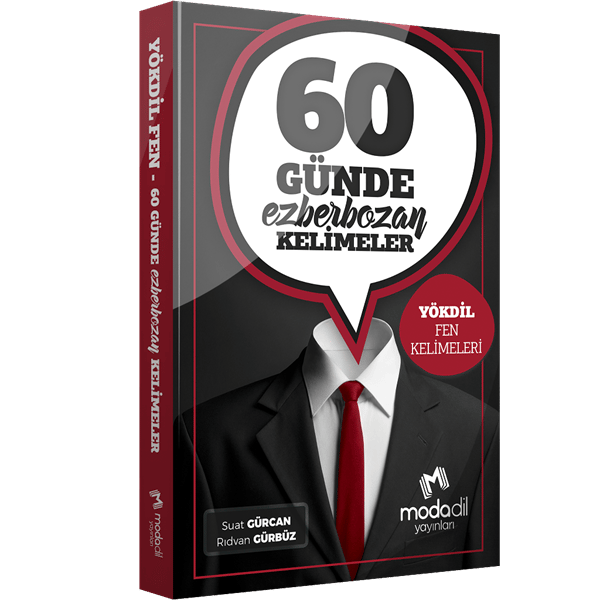 Modadil Yayınları YÖKDİL Fen Bilimleri 60 Günde Ezberbozan Kelimeler/Suat GÜRCAN, Rıdvan GÜRBÜZ
