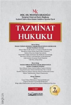 Platon Hukuk Yayınevi Tazminat Hukuku (2 Cilt) Mustafa Kılıçoğlu