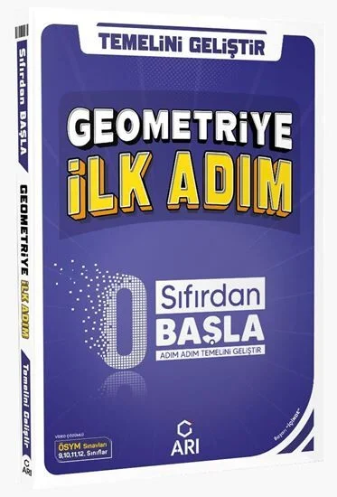 Arı Yayınları 0 Sıfırdan Başla Geometriye İlk Adım - Şenol Aydın Arı Yayınları