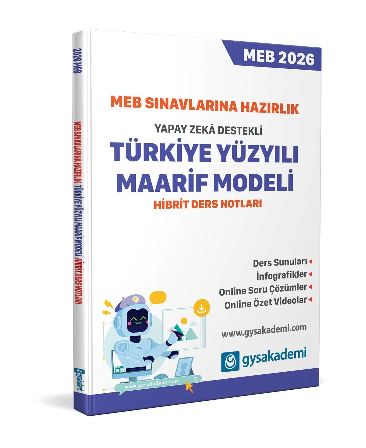 Data Yayınları 2026 MEB Sınavlarına Hazırlık Yapay Zeka Destekli Türkiye Yüzyılı Maarif Modeli gysakademi Ders