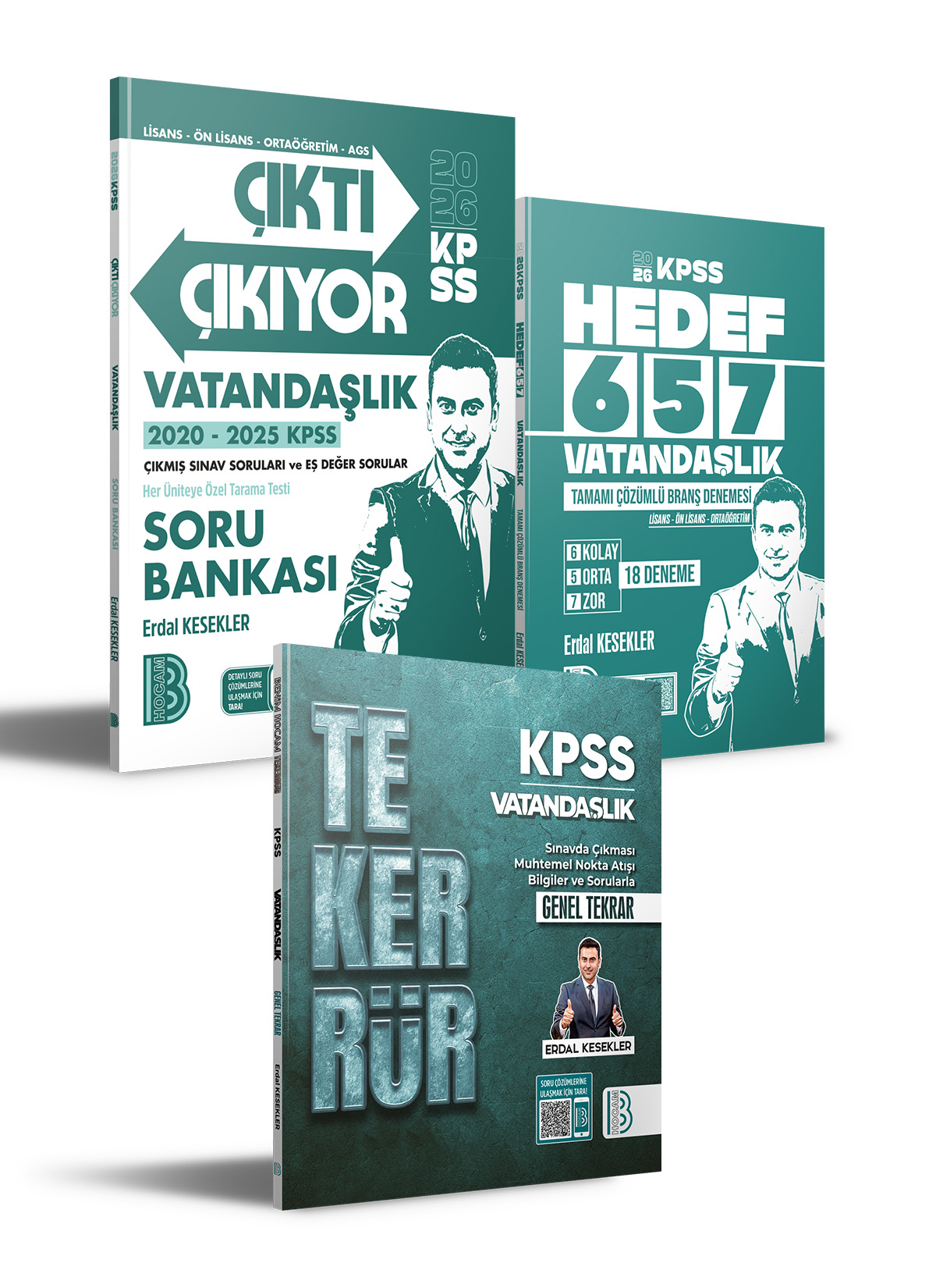 Benim Hocam Yayınları 2026 Vatandaşlık ÇIKTI ÇIKIYOR - TEKERRÜR Soru Bankası ve 657 Deneme