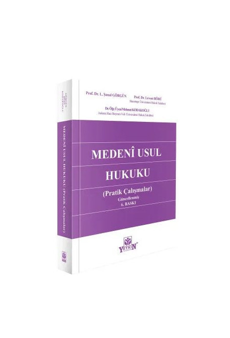 Yetkin Yayınları Medeni Usul Hukuku Pratik Çalışmalar (Şanal Görgün,Levent Börü,Mehmet Kodakoğlu)