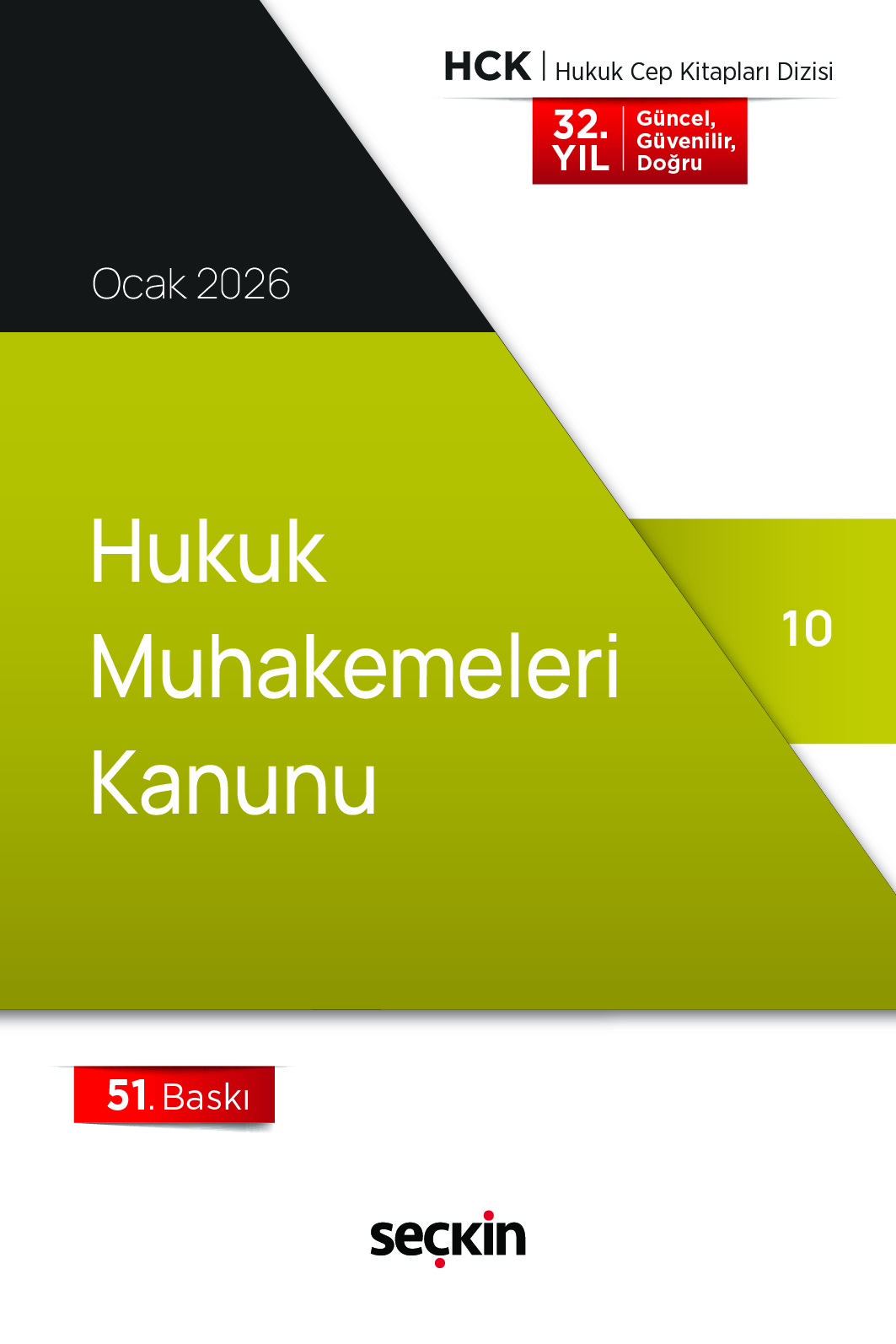 Seçkin Yayınevi Hukuk Muhakemeleri Kanunu Eylül 2026 (Cep Boy) Remzi Özmen