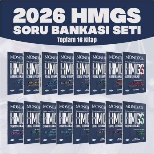 Monopol Yayınları HMGS Soru Bankası Seti 2026