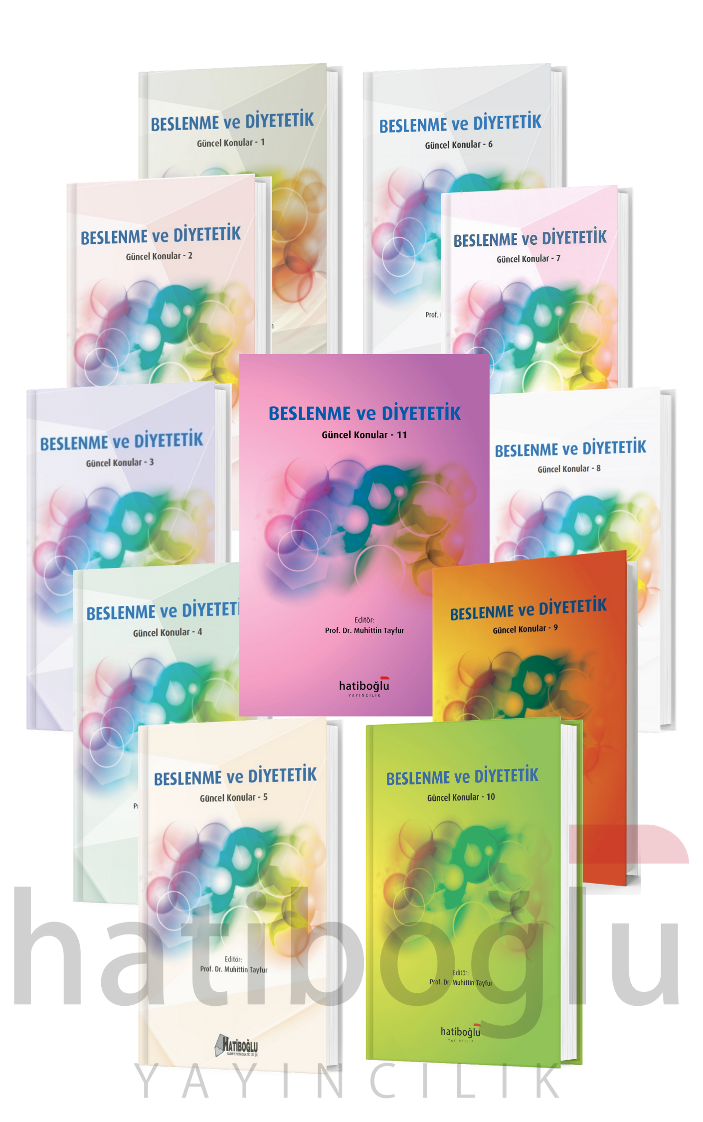 Beslenme ve Diyetetik, Güncel Konular 9 lu Set  (Muhittin Tayfur) Hatiboğlu Yayınevi