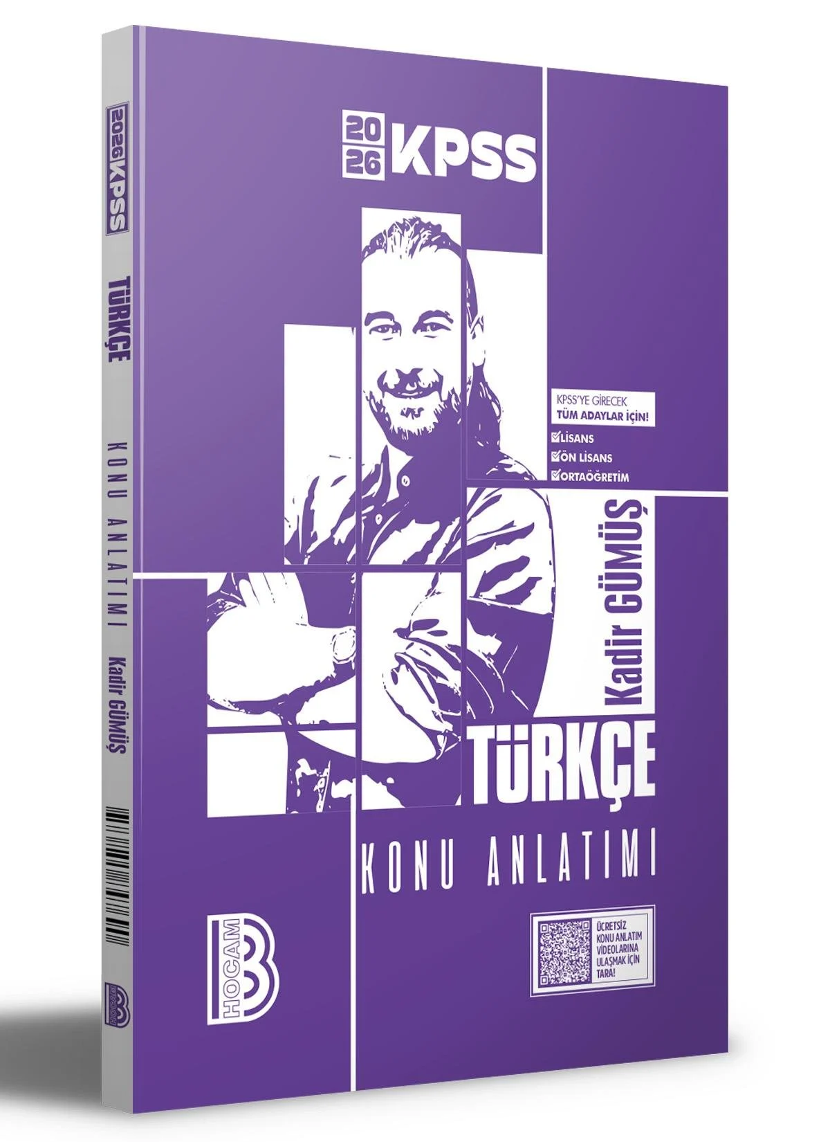 Benim Hocam Yayınları 2026 KPSS Türkçe Konu Anlatımı (Kadir Gümüş)