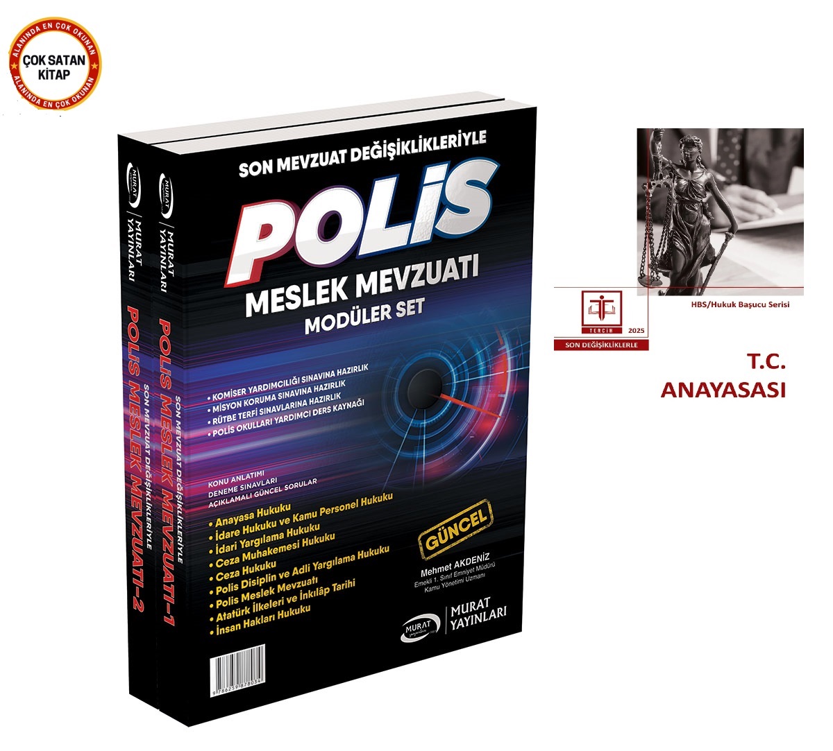 Murat 2025 POLİS Komiser Yardımcılığı ve Misyon Koruma Konu Anlatımlı Set