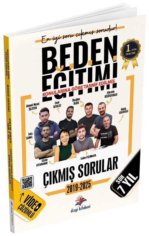 Dizgi Kitap 2026 ÖABT MEB-AGS Beden Eğitimi Öğretmenliği Çıkmış Sorular Son 7 Yıl Konularına Göre Çözümlü Dizgi Kitap Yayınları