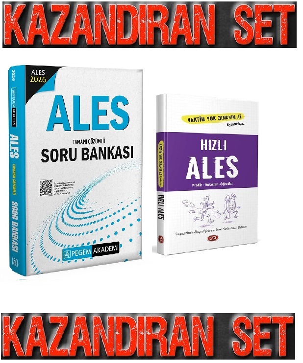 Pegem 2026 Ales Soru Bankası &Data Hızlı Ales Vaktim Yok Diyenlere Pratik-anlaşılır-öğretici