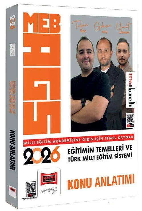 Yargı 2026 MEB-AGS Eğitimin Temelleri ve Türk Milli Eğitim Sistemi Konu Anlatımı - Tufan Genç Yargı Yayınları