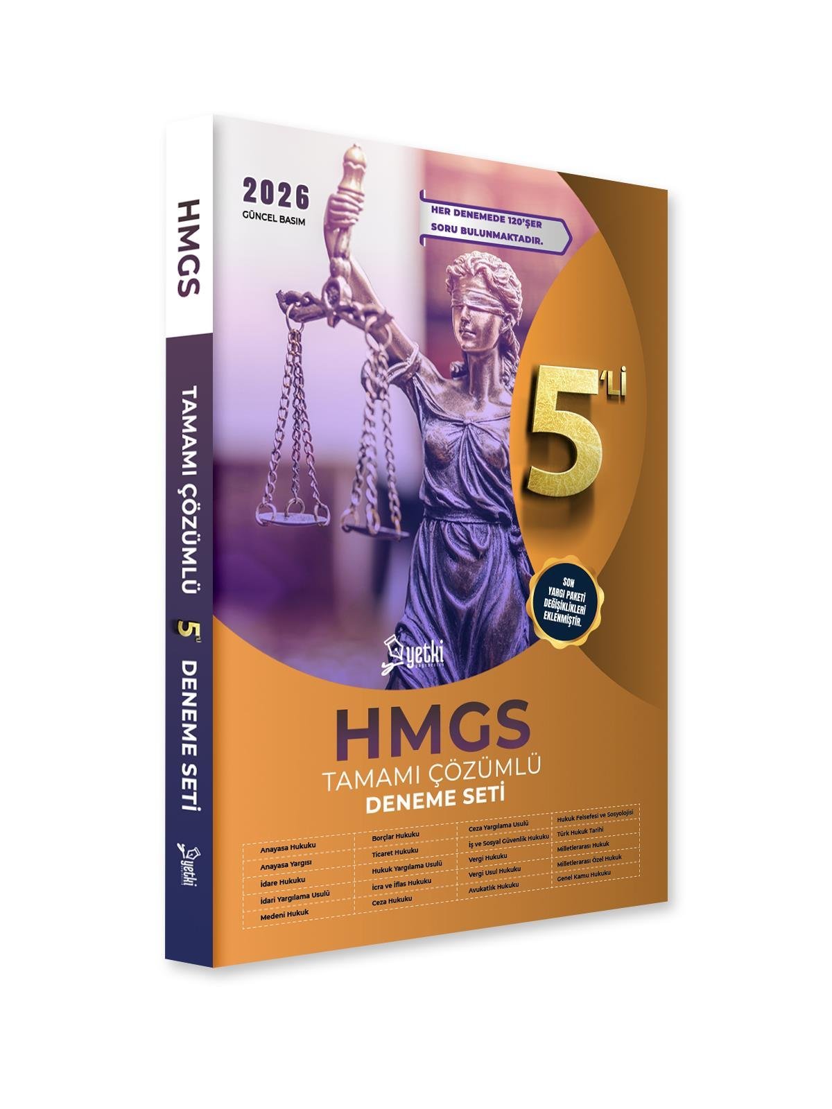 Yetki Yayınları Hmgs Tamamı Çözümlü 5 Deneme 2026