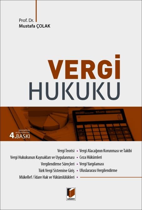 Adalet Yayınları Vergi Hukuku(Mustafa Çolak)