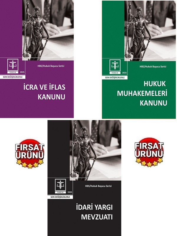 Tercih Yayıncılık İcra ve İflas-Hukuk Muhakemeleri-İdari Yargı 2025 (Cep Boy)(3lü Kanun Seti) 1. Baskı,  Eylül 2025