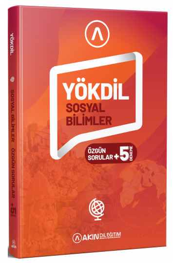 Akın Dil YÖKDİL Sosyal Bilimler Özgün Soru Bankası ve 5 Deneme Akın Publishing