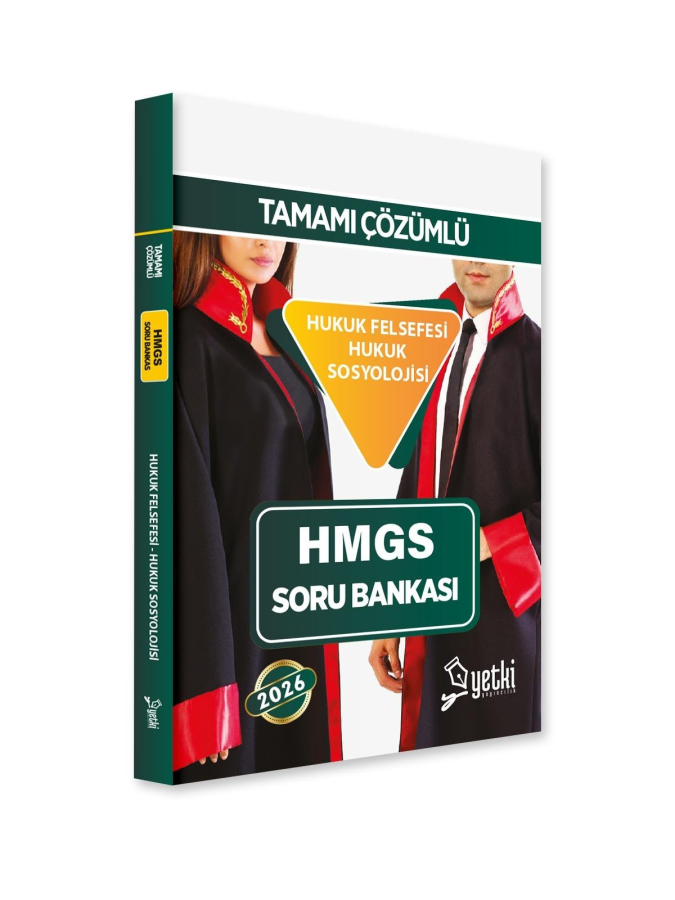 Yetki Yayınları 2026 HMGS Hukuk Felsefesi ve Hukuk Sosyolojisi Soru Bankası (Hakan Hasanoğulları)