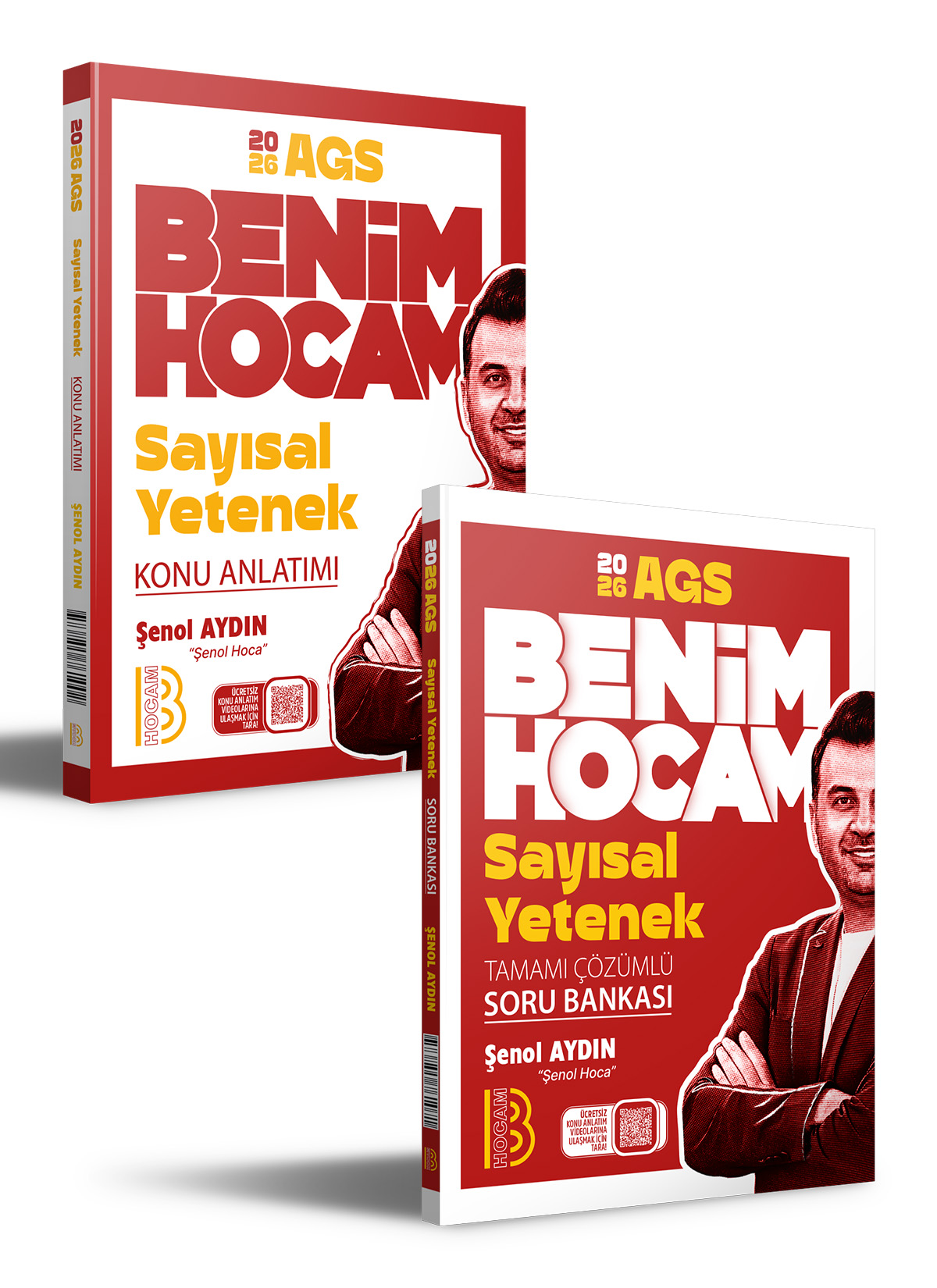 Benim Hocam Yayınları 2026 AGS Sayısal Yetenek Konu Anlatımı ve  Soru Bankası Seti Benim Hocam Yayınları (Şenol AYDIN ( Şenol HOCA ))