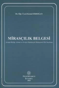 Filiz Kitabevi Mirasçılık Belgesi (Kemal Erdoğan)