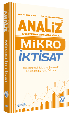 Analiz Mikro İktisat Konu Anlatımı (Erol Bulut, Muzaffer Ulusoy) Monopol Yayınları