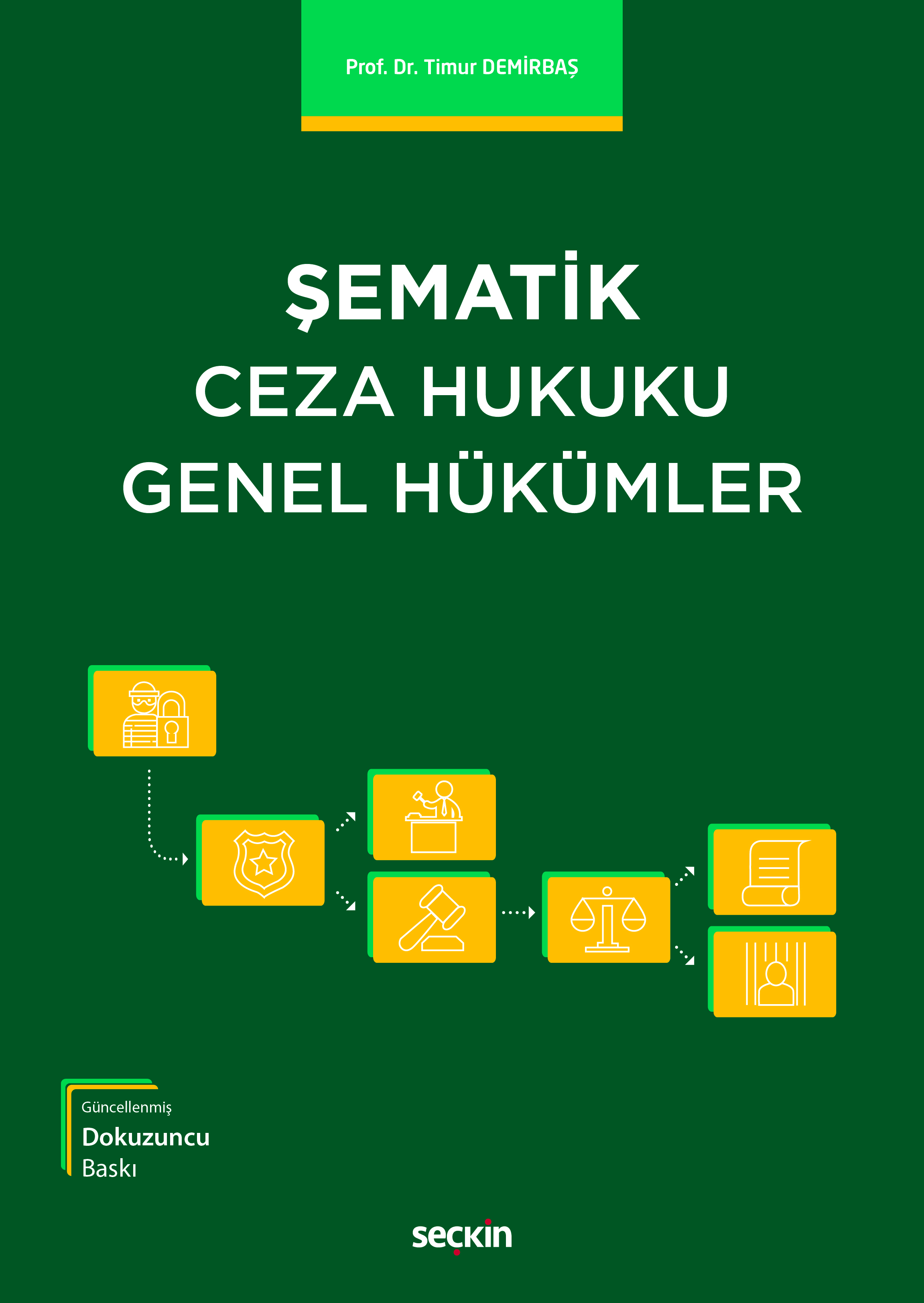 Seçkin Yayınevi Şematik Ceza Hukuku Genel Hükümler (Timur Demirbaş)
