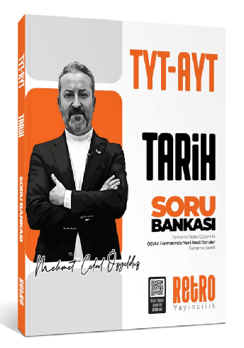 Retro YKS TYT AYT Tarih Soru Bankası Çözümlü - Mehmet Celal Özyıldız Retro Yayıncılık