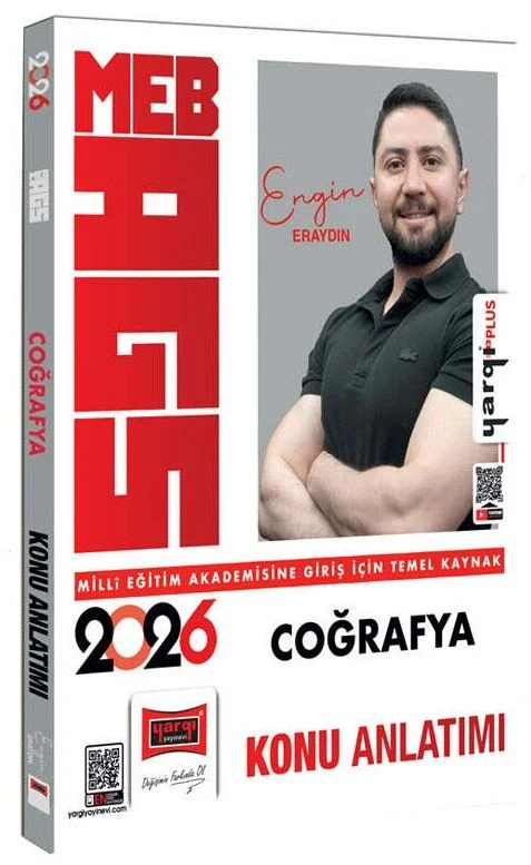 Yargı 2026 MEB-AGS Coğrafya Konu Anlatımı - Engin Eraydın Yargı Yayınları
