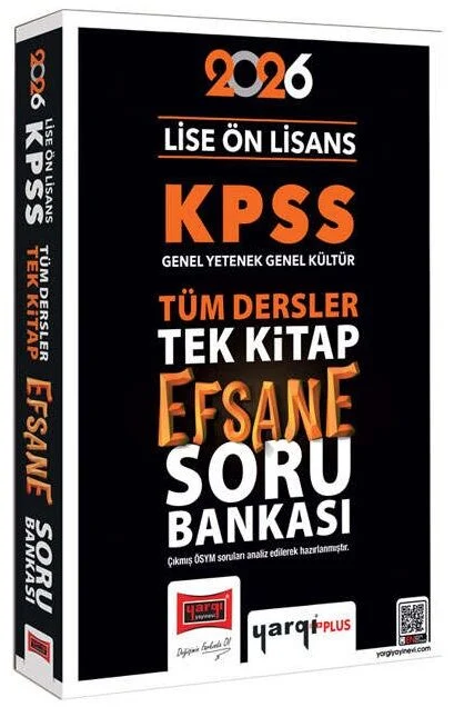 Yargı Yayınları 2026 KPSS Lise Ön Lisans Efsane Soru Bankası Tek Kitap