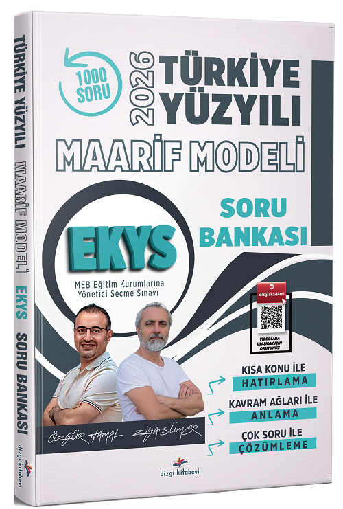 Dizgi Kitap 2026 EKYS Türkiye Yüzyılı Maarif Modeli Soru Bankası Çözümlü - Özgür Hamal, Ziya Sümer Dizgi Kitap