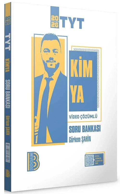 Benim Hocam Yayınları 2026 Tyt Kimya Tamamı Video Çözümlü Soru Bankası