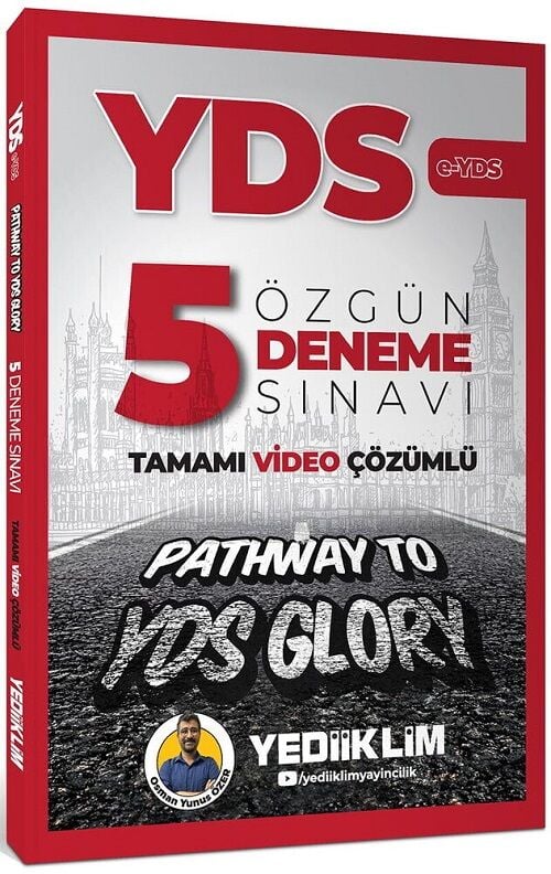 Yediiklim Yayınları YDS EYDS 5 Özgün Deneme Çözümlü - Osman Yunus Özer