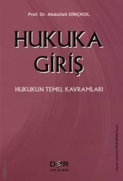 Der Yayınları Hukuka Gİriş (Abdullah Dinçkol)