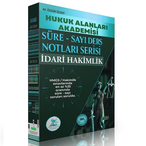 Savaş HUKAL 2026 İdari Hakimlik Süre-Sayı Ders Notları 9 Kitap Set - Özgür Özsoy Savaş Yayınları