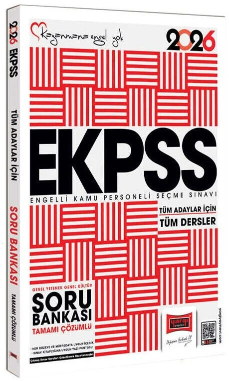 Yargı Yayınları 2026 EKPSS Soru Bankası Çözümlü