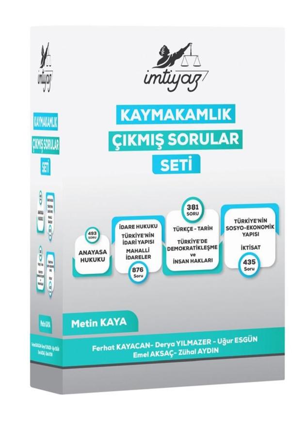 Temsil Kitap Yayınları 2026 İMTİYAZ Kaymakamlık Çıkmış Sorular Seti