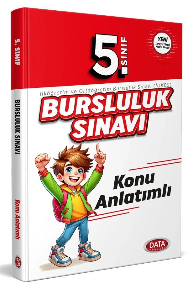 Yeni Bursluluk-Data Yayınları 2026 5. Sınıf Bursluluk Sınavı Konu Anlatımlı Data Yayınları