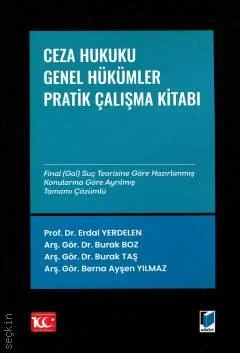 Adalet Yayınevi Ceza Hukuku Genel Hükümler Pratik Çalışma Kitabı (Erdal Yerdelen)