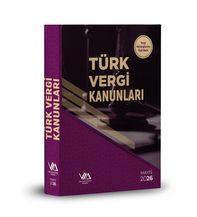 Türk Vergi Kanunları (Yargı Mensuplarına Özel) 2026 Mayıs  Vergi Müfettişleri Derneği
