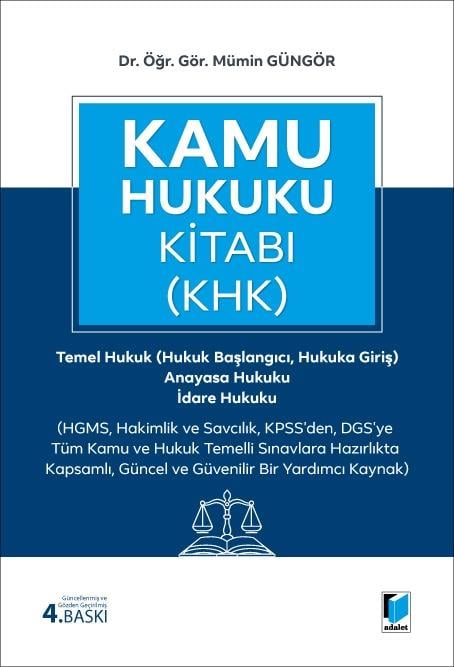 Adalet Yayınevi Kamu Hukuku Dersleri (Mümin Güngör)