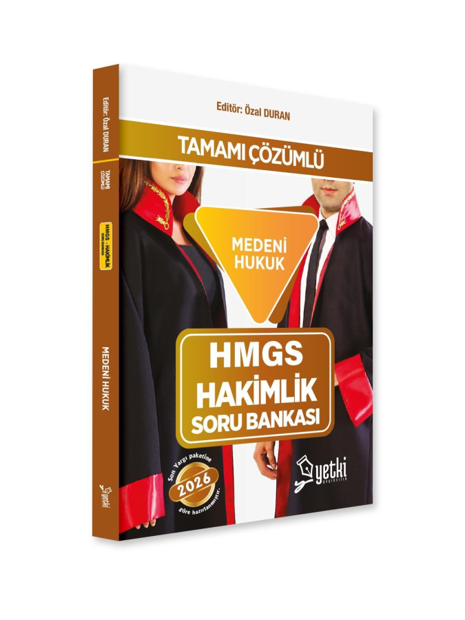 Yetki Yayınları 2026 HMGS Hakimlik Medeni Hukuk Soru Bankası (Özal Duran)