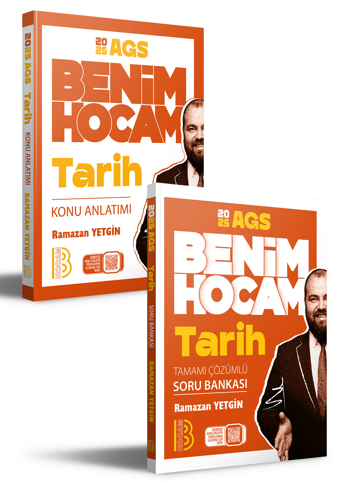 Benim Hocam Yayınları 2025 AGS Tarih Konu Anlatımı ve Tamamı Çözümlü Soru Bankası Seti (Ramazan Yetgin)