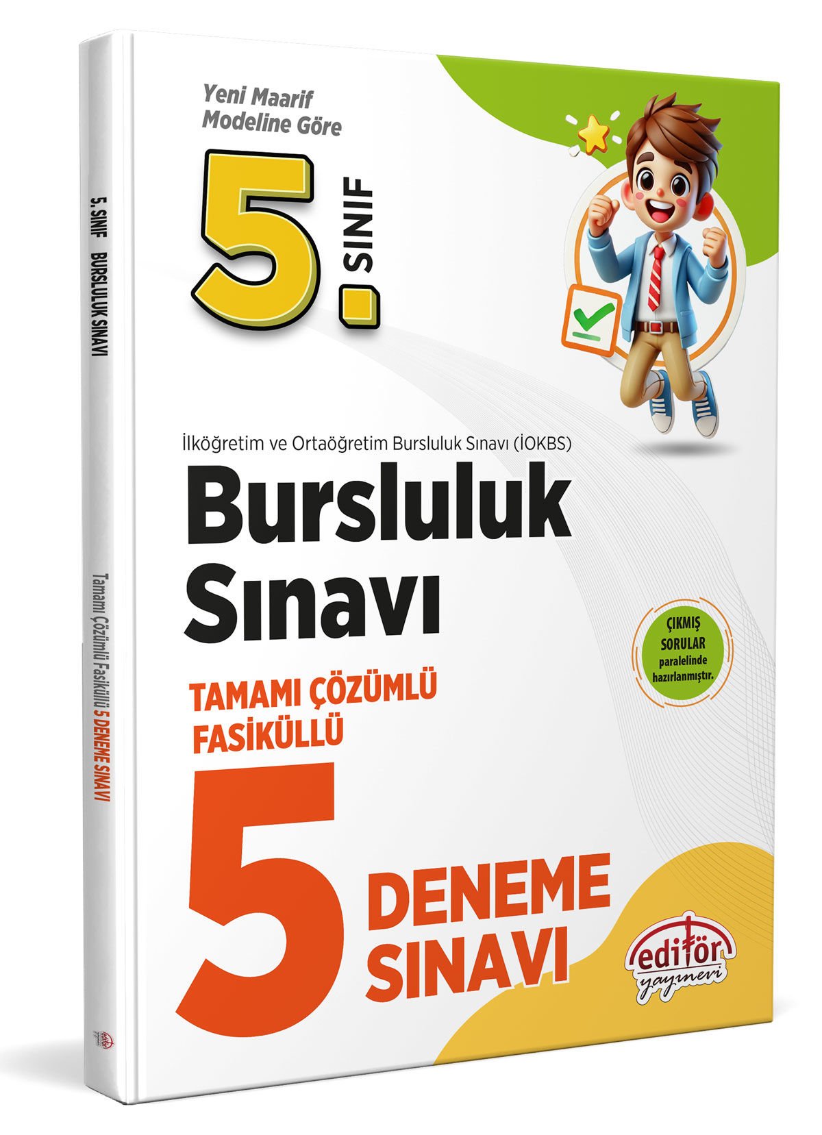 Yeni Bursluluk-Editör Yayınevi 2026 5. Sınıf Bursluluk Sınavı Fasiküllü Tamamı Çözümlü 5 Deneme