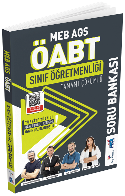 Dizgi Kitap 2026 ÖABT MEB-AGS Sınıf Öğretmenliği Soru Bankası Çözümlü - Hüseyin Küçüksubaşı Dizgi Kitap Yayınları