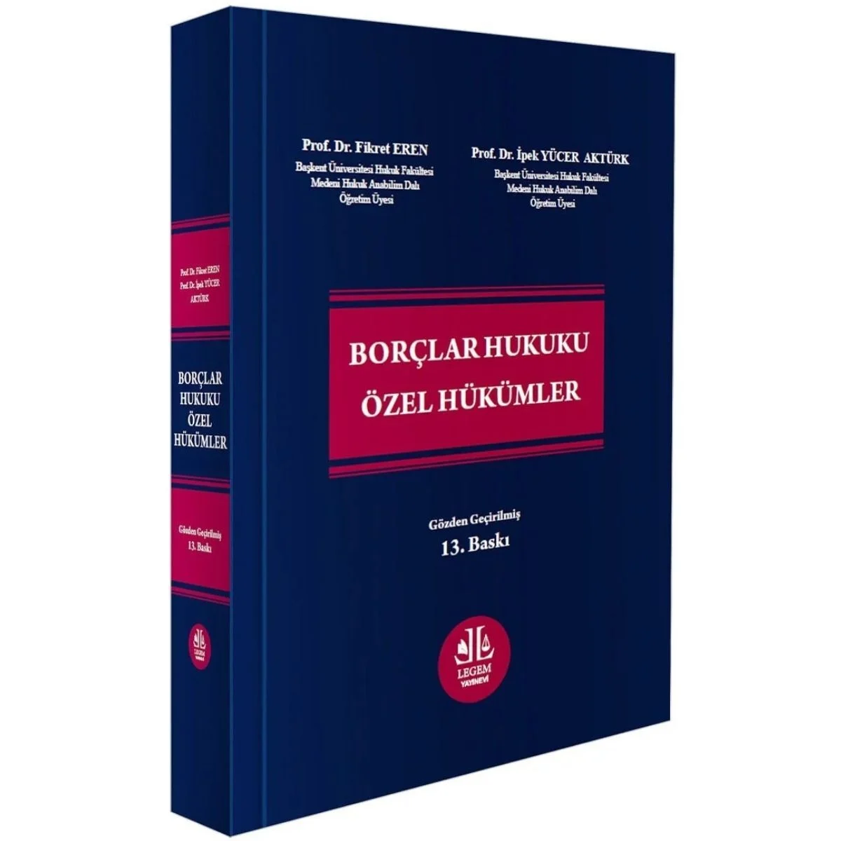 Legem Yayıncılık Borçlar Hukuku Özel Hükümler (Fikret Eren