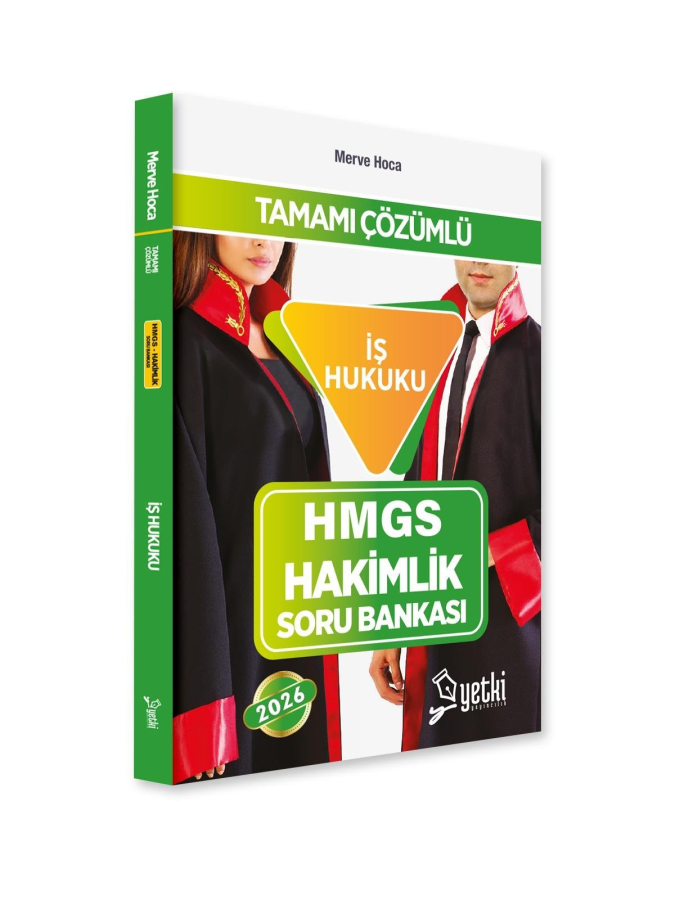 Yetki Yayınları 2026 HMGS Hakimlik İş Hukuku Soru Bankası (Merve Hoca)
