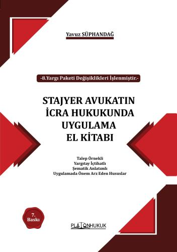 Platon Hukuk Stajyer Avukatın İcra Hukukunda Uygulama El Kitabı-Yavuz Süphandağ