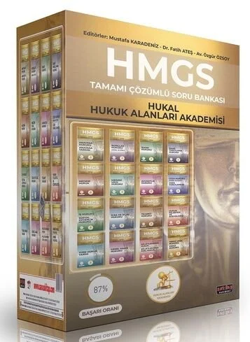 Savaş Yayınları HMGS HUKAL Hukuk Alanları Akademisi Soru Bankası Seti Çözümlü - Mustafa Karadeniz