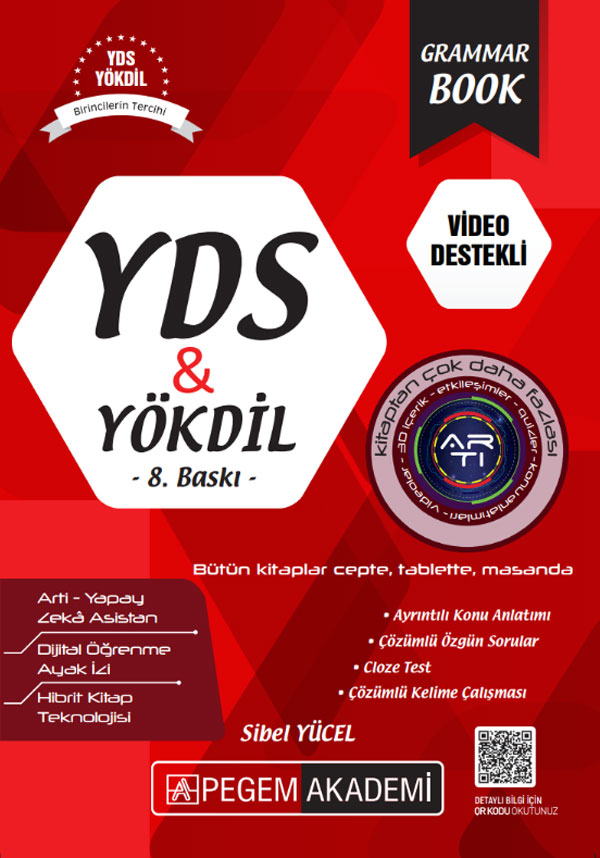 Pegem Yayınları 2026 YDS YÖKDİL Grammar