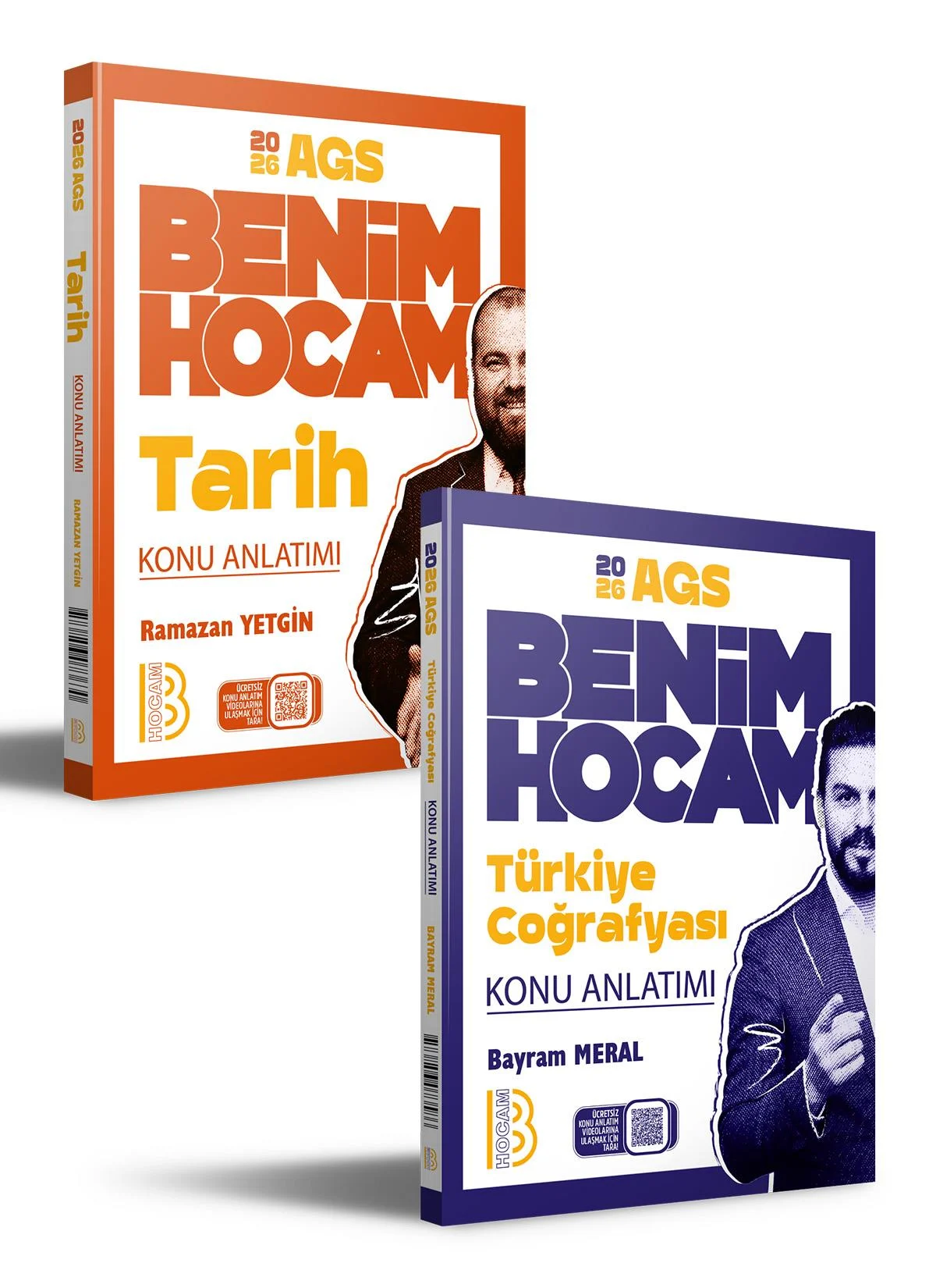 Benim Hocam Yayınları 2026 AGS Tarih ve Türkiye Coğrafyası Konu Anlatımı Seti Benim Hocam Yayınları (Bayram Meral Ramazan Yetgin)