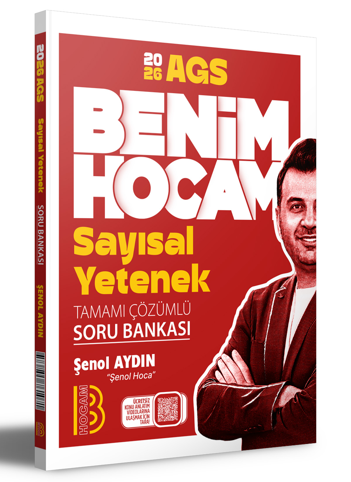 Benim Hocam Yayınları 2026 AGS Sayısal Yetenek Tamamı Çözümlü Soru Bankası Benim Hocam Yayınları (Şenol AYDIN ( Şenol HOCA ))