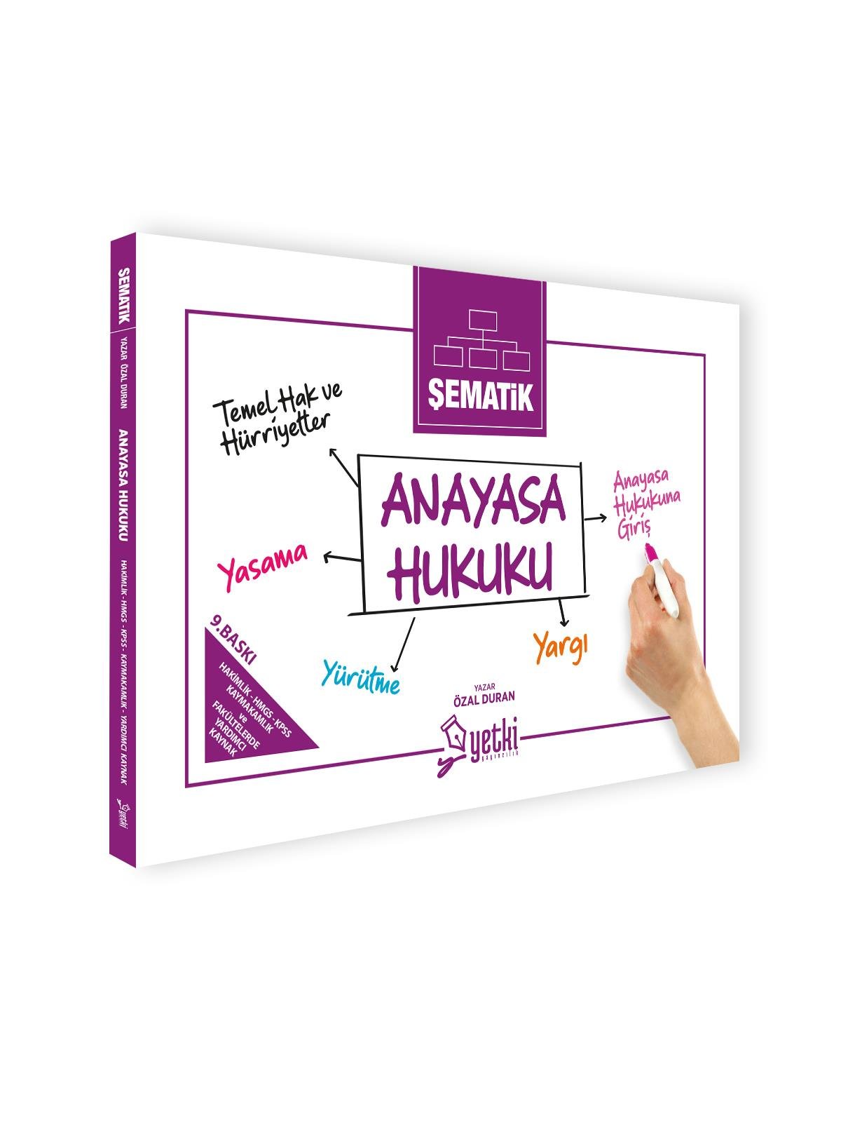 Yetki Yayınları Şematik Anayasa Hukuku 2026
